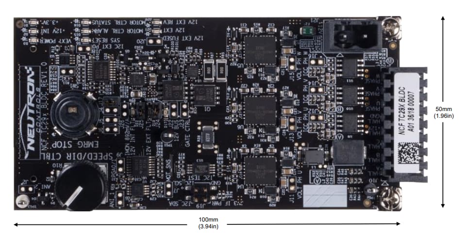 Infographic - Neutron Controls Brushless DC Control Module